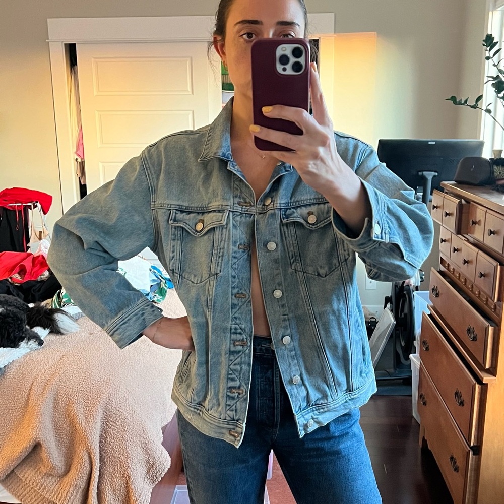 Madewell Oversized Trucker Denim Jacket